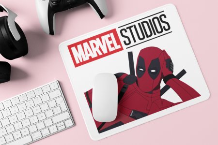 Deadpool sleeping - Printed animated Mousepad for animation lovers