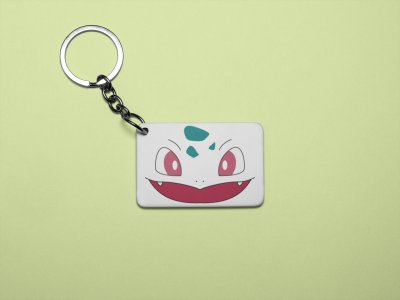 Bulbasaur - Printed acrylic animated Keychain(Pack Of 2)