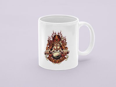 Hell On Wheels -Printed Coffee Mugs