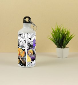 God Of Flash Zenitsu Aura Manga Printed Sipper Bottles